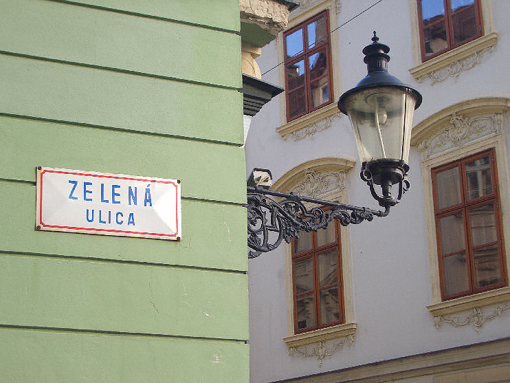 Zielona ulica Wakacje w Bratysławie