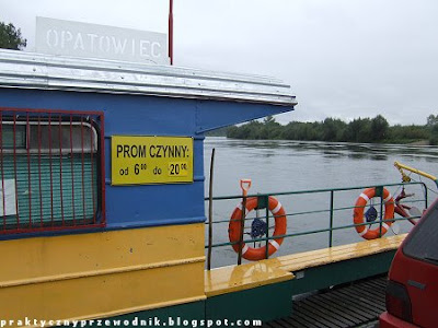 Opatowiec prom cena przeprawy