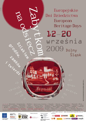 Europejskie Dni Dziedzictwa 2009 Dolny Śląsk dolnośląskie plakat