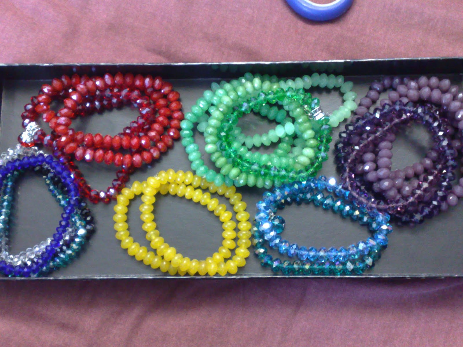 Happy Muslim Mama Crystal Bracelets and Experimenting