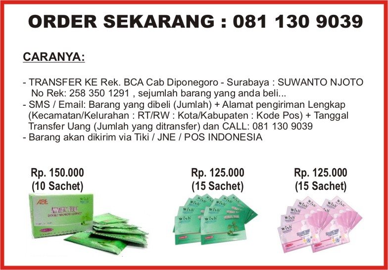 ORDER SEKARANG == ORDER NOW == CALL NOW 081 130 9039