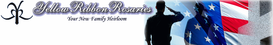 Yellow Ribbon Rosaries