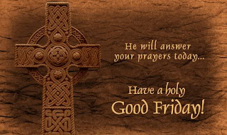He wil answer your prayers today... Have a holy Good Friday image with big Celtic Cross free download religious Jesus Christ power point PPT templates and desktop background pictures