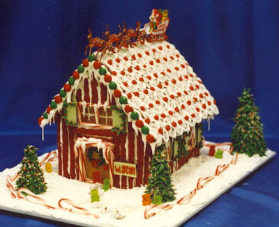 Christmas Gingerbread house hot picture