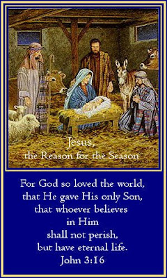 Jesus is the reason for the season verse from chapter 3 bible hot photo