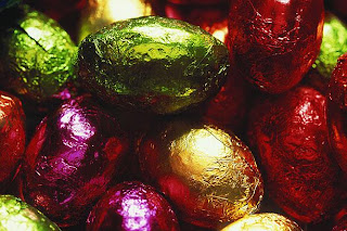Cute colorful dazzling packed Easter Chocolate(choclate) eggs for Easter 2009 hot gallery la pascua