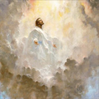 Jesus coming back to earth drawing art image