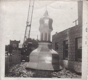 rac working on the dome of the church