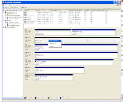 partycje windows xp