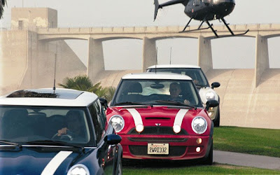 Mini Cooper em The Italian Job Mini Cooper em The Italian Job
