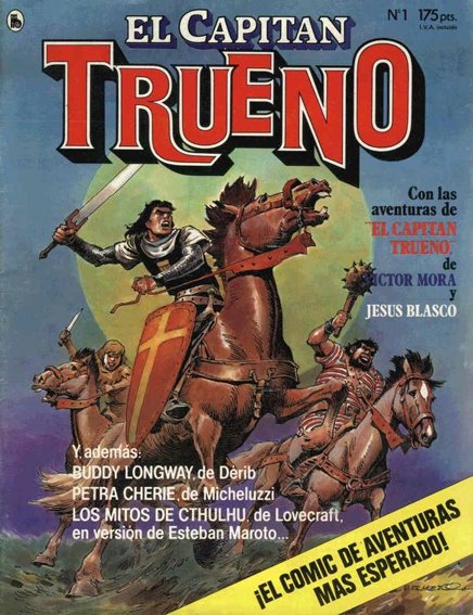 [Portada+nÂº+1+de+la+revista+EL+CAPITÃ N+TRUENO.+Bruguera,+1986..jpg]