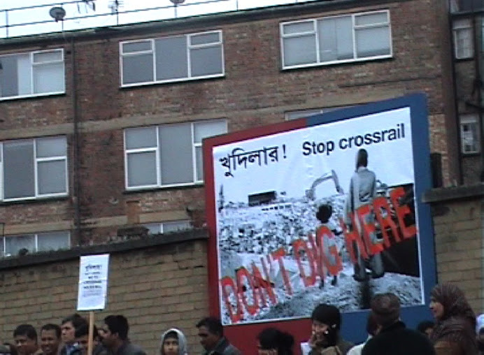 Khoodeelaar! Stop Crossrail attacks on the East End of London