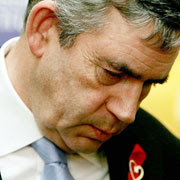 Gordon Brown as shown by SKY media UK network, Tuesday 22 April 2008