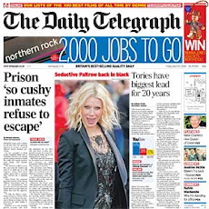 'Tories have largest lead for 20 years' The London DAILY TELEGRAPH Friday 25 April 2008