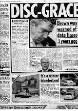 When Murdoch-ed 'NEWS OF THE WORLD' condemned Gordon Brown as a DIS-GRACE