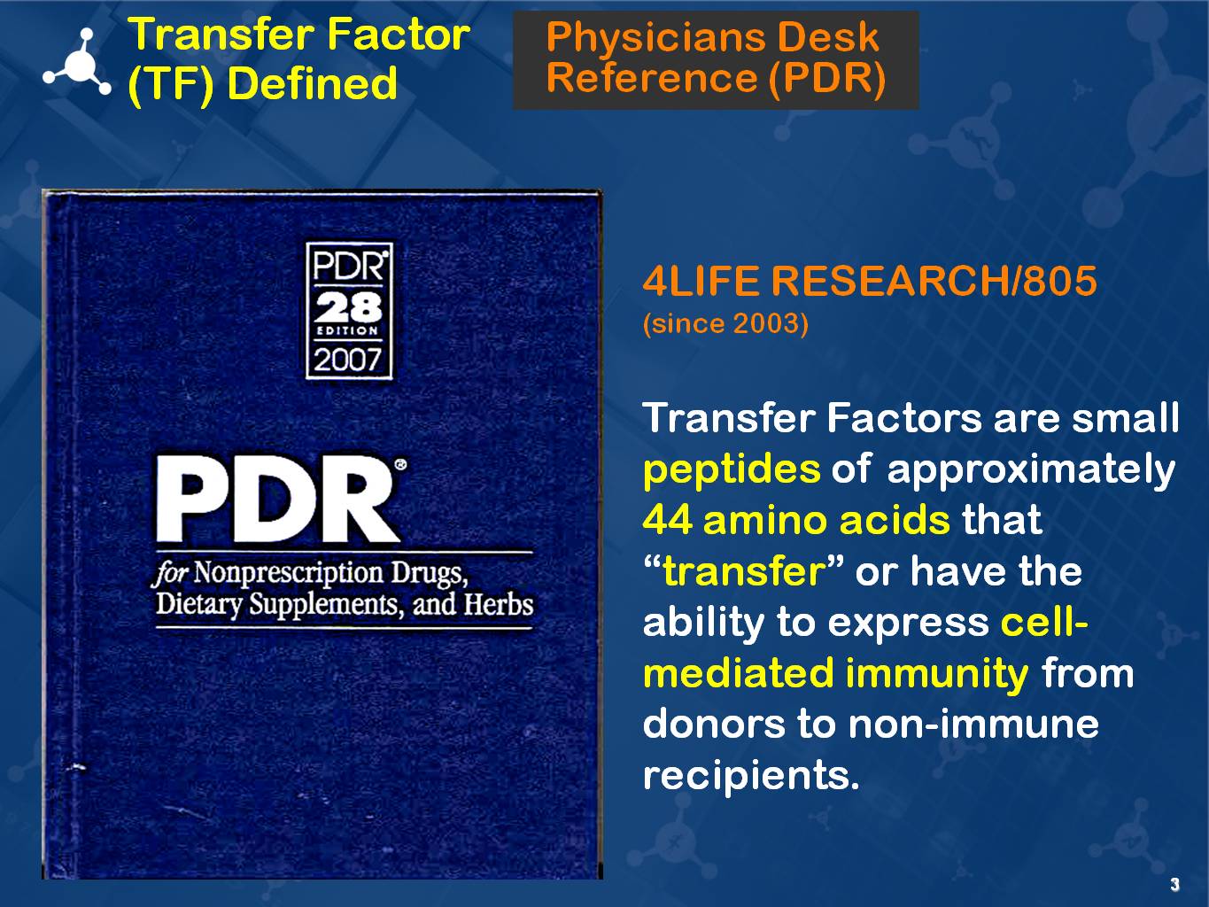 4life Research Transferceutical Science Evidence Based Clinical