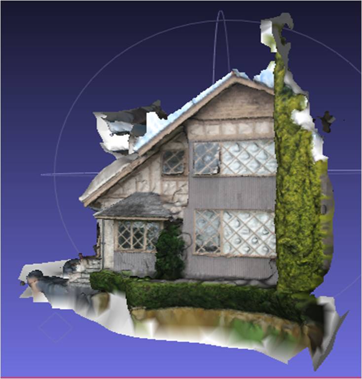 Augmented Reality Photogrammetry Day 2 Building Facade