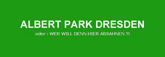 ALBERT PARK DRESDEN