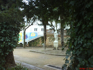 escultura parque Miguel Servet Huesca