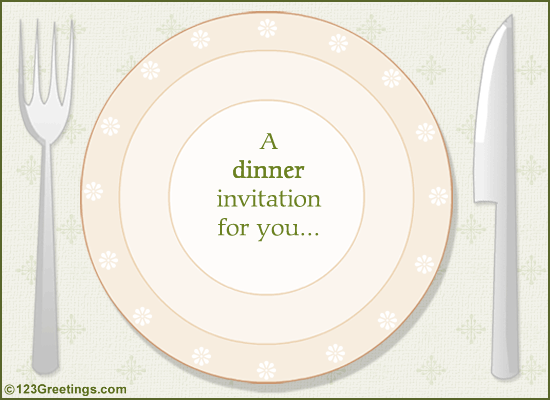 Stories From The Road An Invitation To Dinner Or An