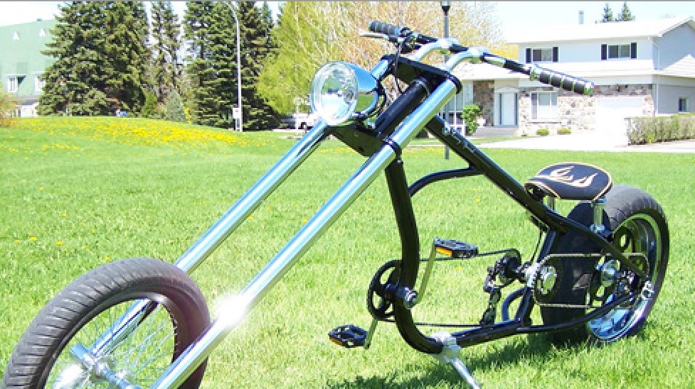 hannan custom ls300 chopper bike