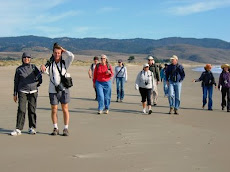 Merrit's "Waterbird" Students Hit The Beach (at their Pt. Reyes 11/22/08 field trip)
