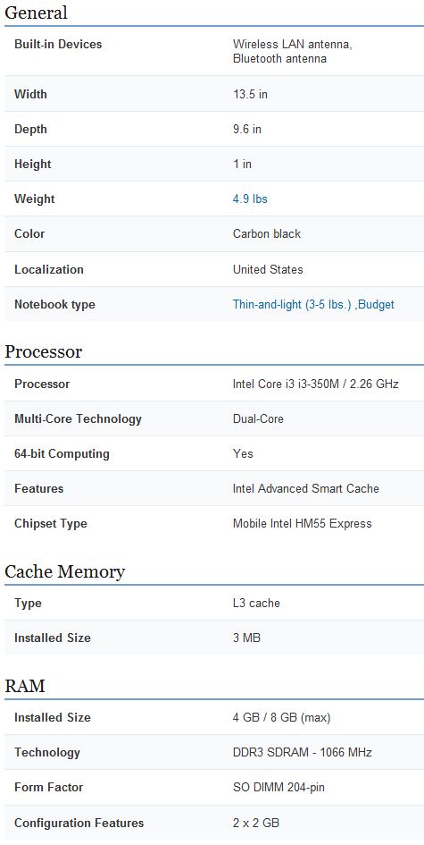Acer Aspire TimelineX AS4820T-5570
