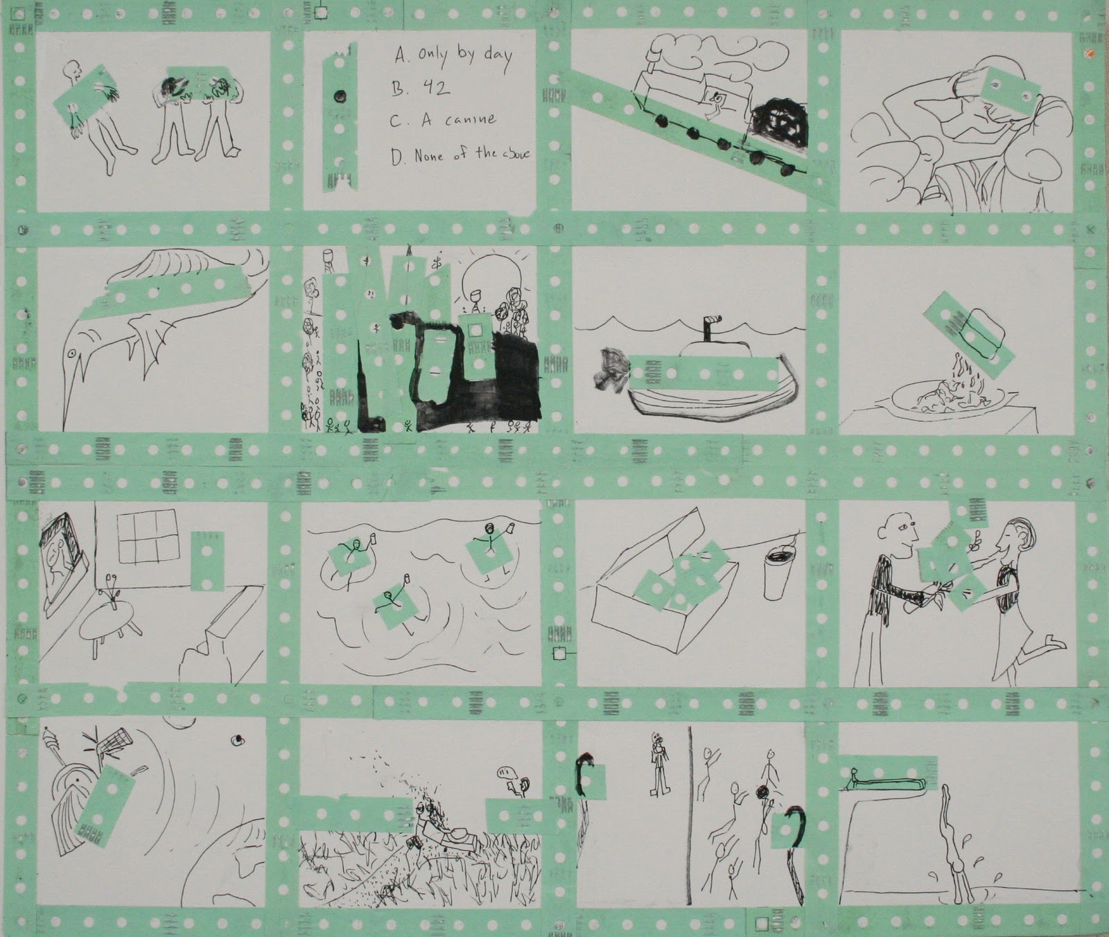 keep up the good work Sketch book entry 8 What to do with Dot Matrix printer margins