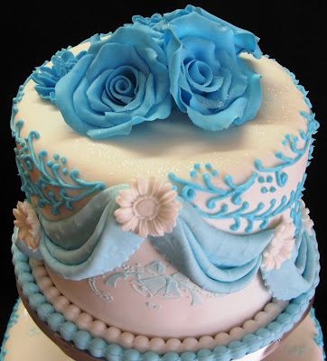 Electric Blue Cake