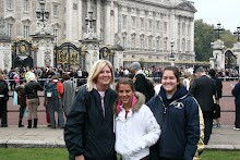 In front of the London Parliament
