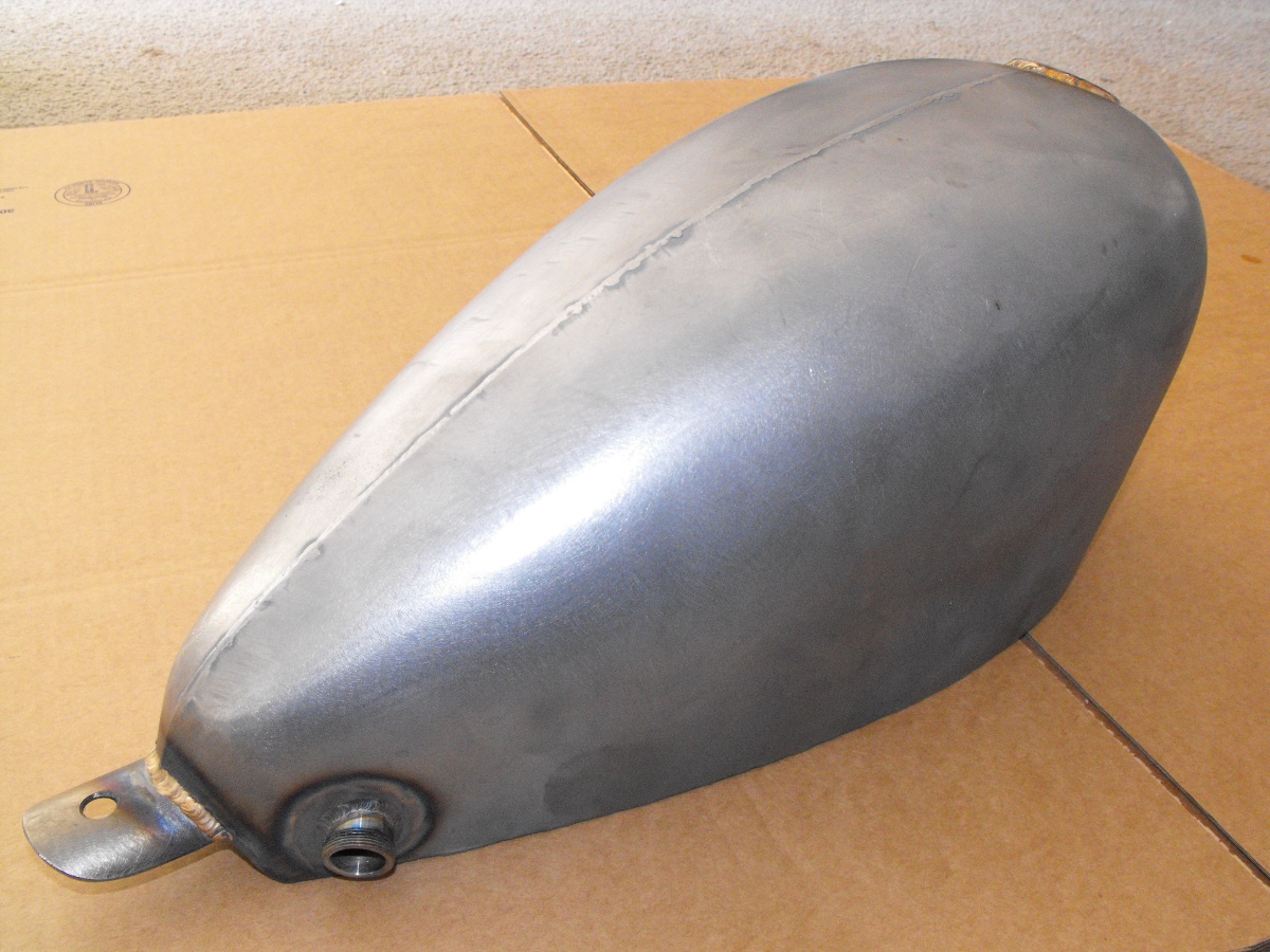 Elswick Cycles Custom Gas Tank Work