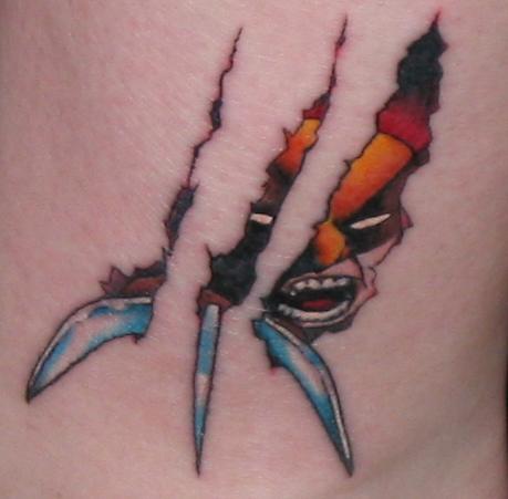 design tattoo wolverine design tattoo wolverine