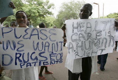 Zimbabwean Doctors and Nurses Pleading For Help