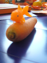 Fish on carrot