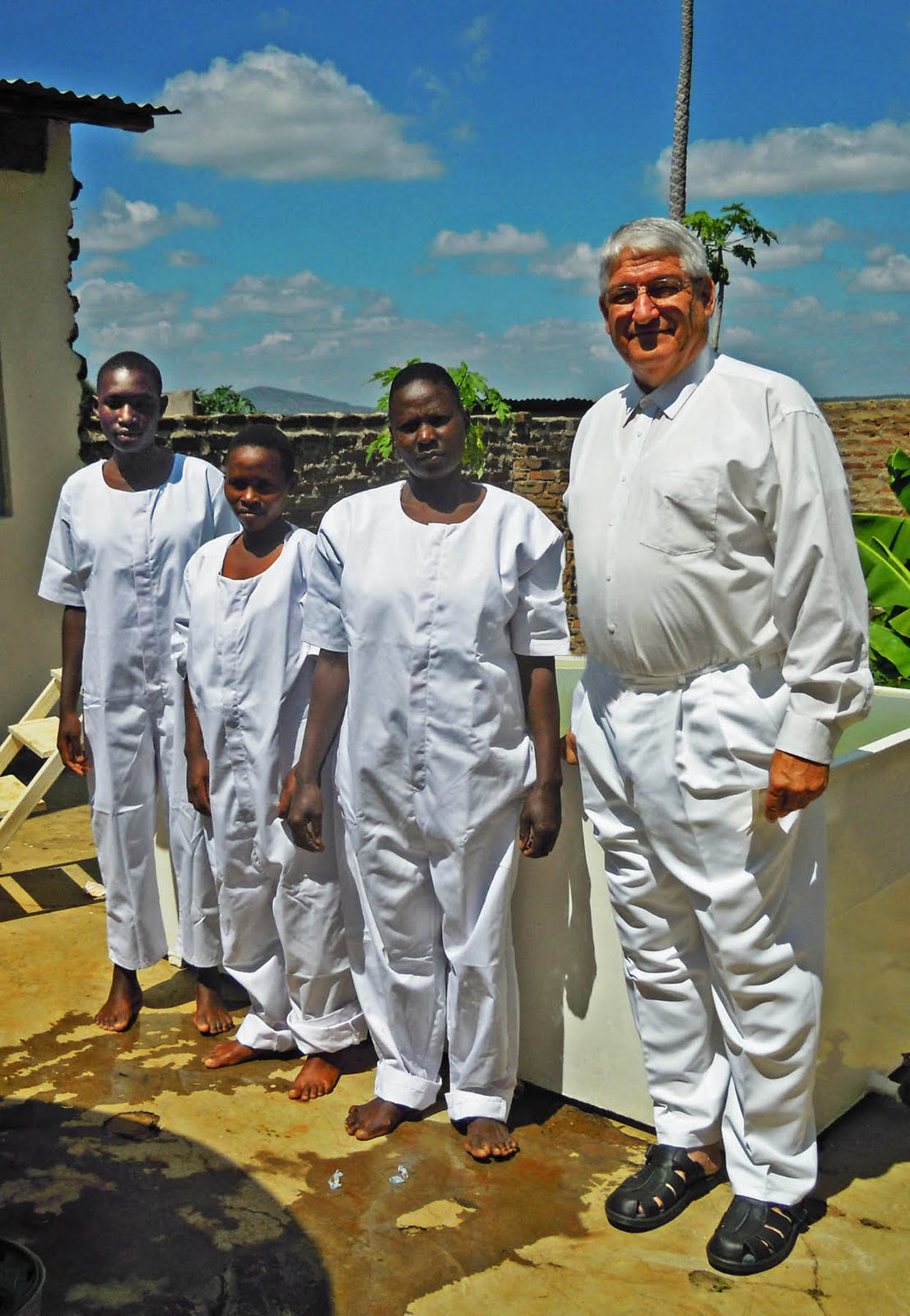 Our Kenya Nairobi Mission Baptism