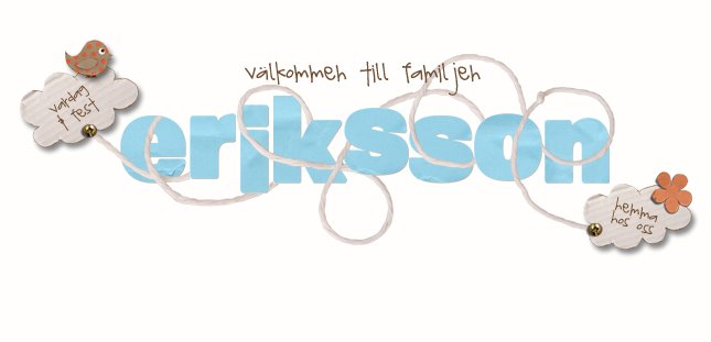 Familjen Erikssons blog
