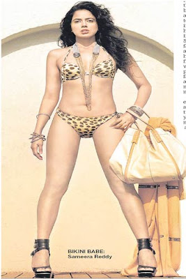 Sameera Reddy Bikini