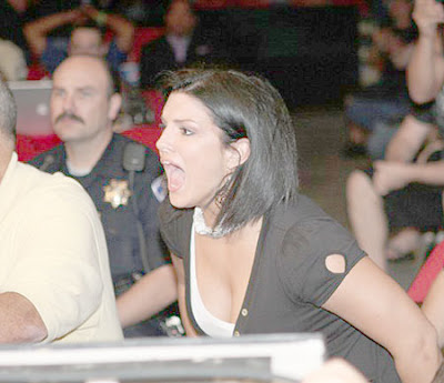 Gina Carano Ringside