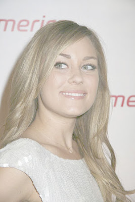 Lauren Conrad Virgin America's First Flight