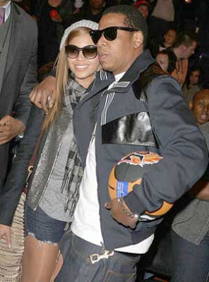 Beyonce Knowles Jay-Z 58th NBA All-Star Game Phoenix Pics