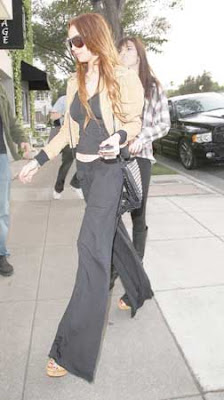 Lindsay Lohan Mc Hammer Parachute Pants Pics