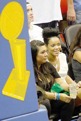 Rihanna NBA Finals Pictures