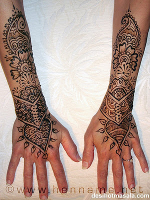 mehndi designs for karwa chauth