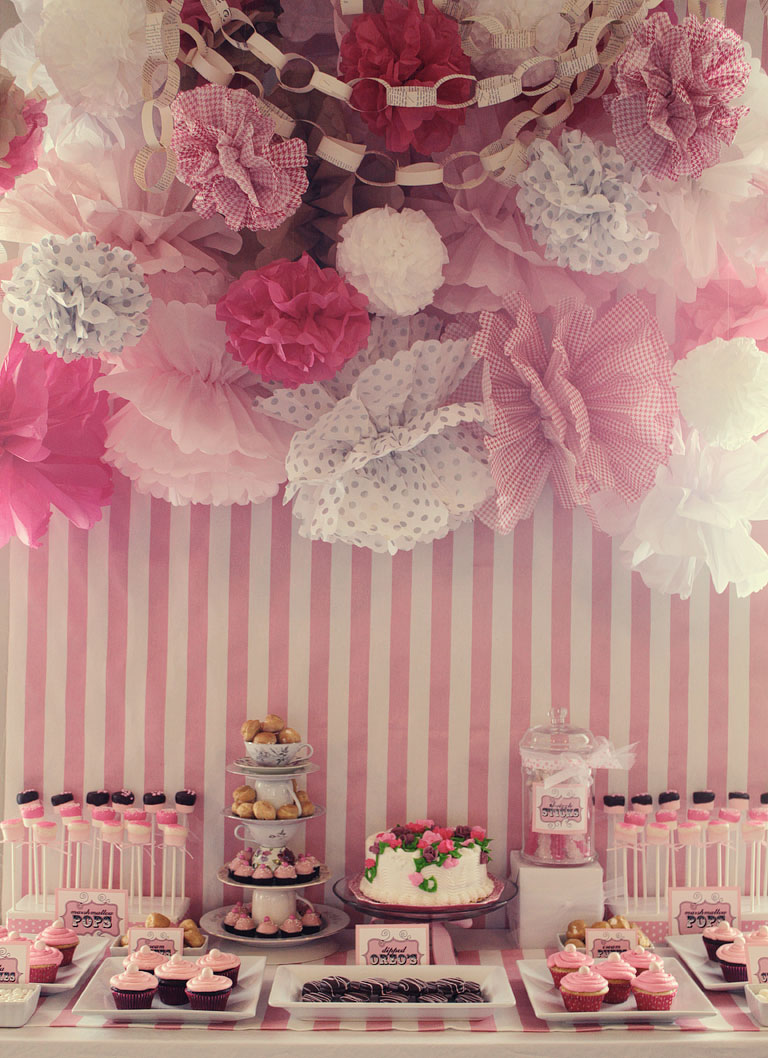 baptism party decor