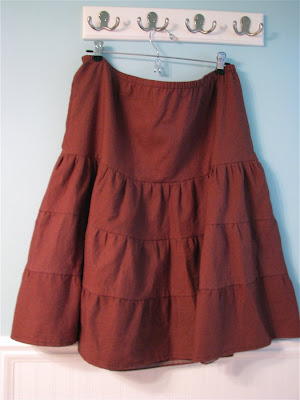Linen Ruffle Skirt | Browse and Shop for Linen Ruffle Skirt at  www