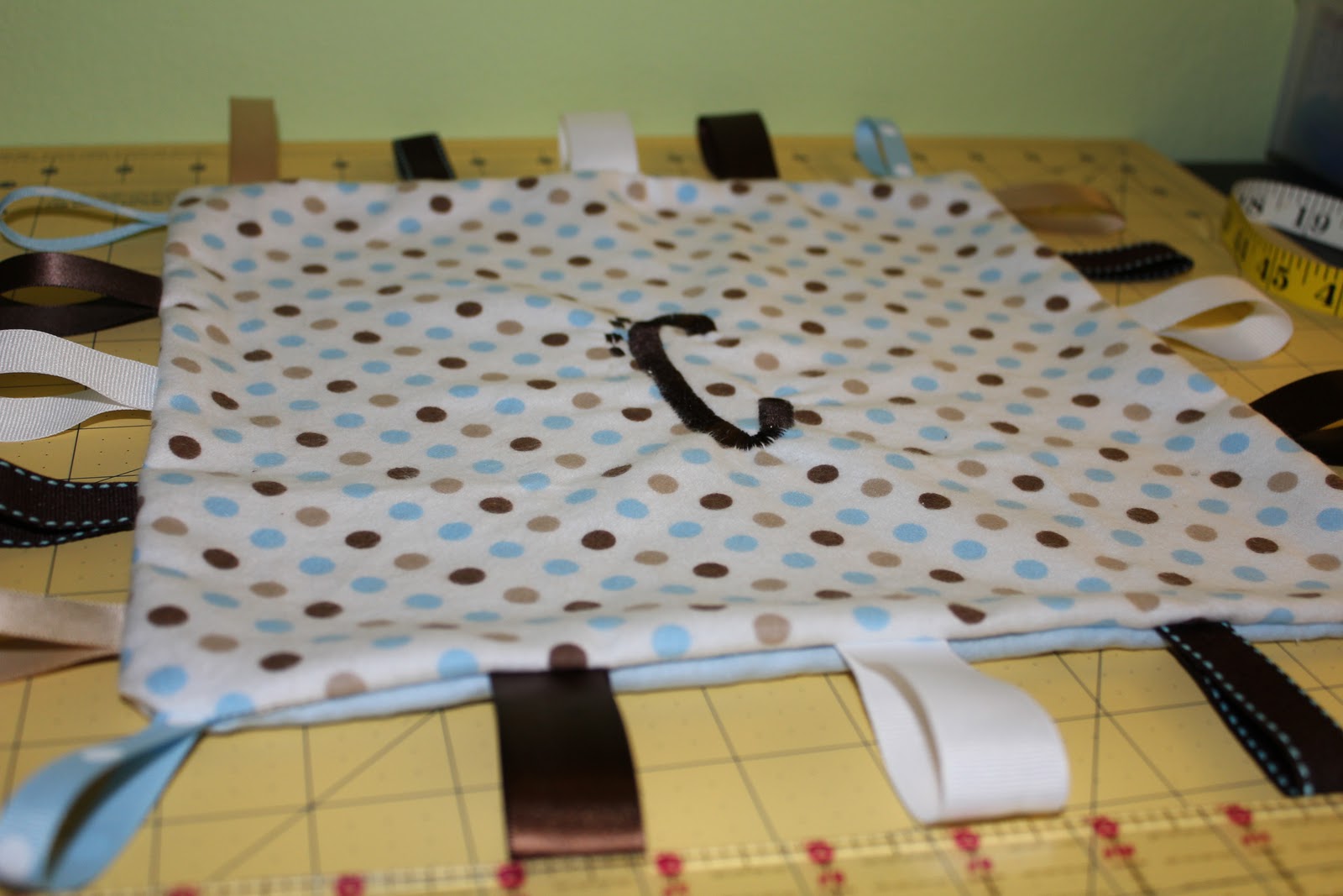 simply made with love Tag Blanket