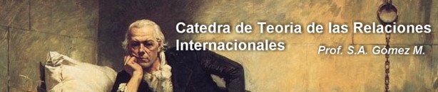 TEORIA DE LAS RELACIONES INTERNACIONALES