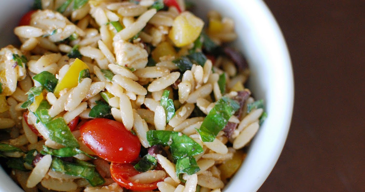 33 Shades of Green Mediterranean Orzo Salad + Kenny Loggins