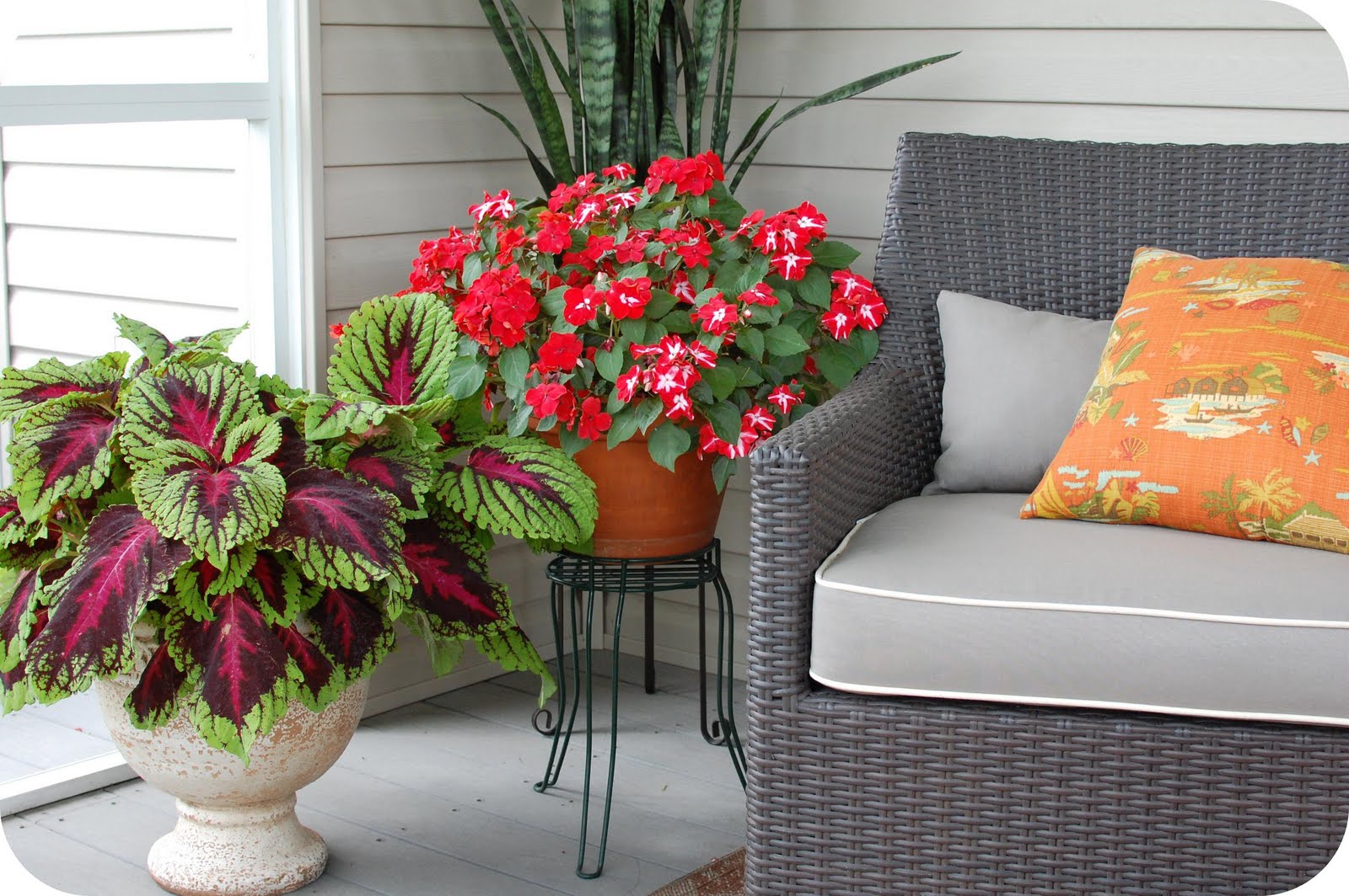 33 Shades of Green Home Tour Screen Porch