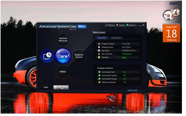 Advanced Systemcare Pro 3.7.0.722